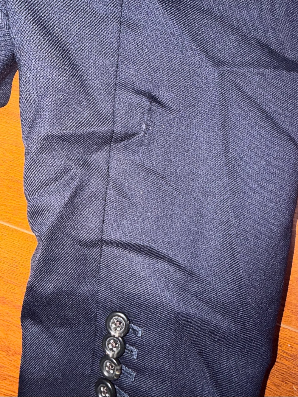 J. Crew Regent Blazer Jacket in Navy Blue Wool Size 16 - Picture 8 of 8